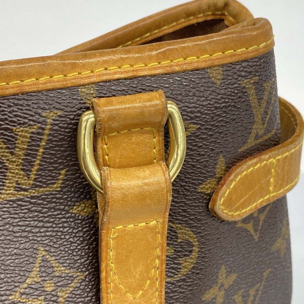 LOUIS VUITTON Authentic Brown Monogram Tote Bag - Picture 12 of 13